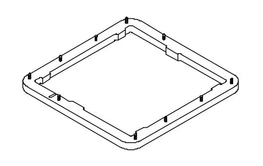 Coleman RVP Gasket Kit 14 x 14