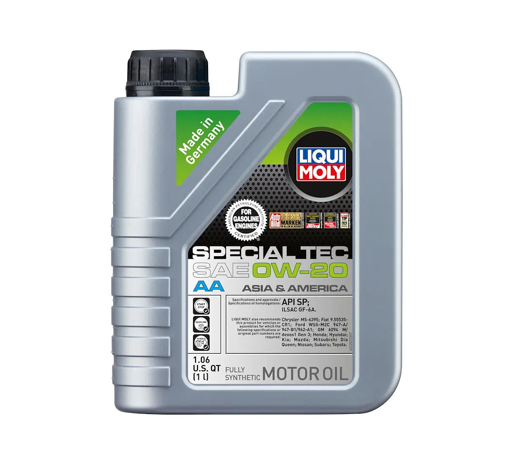 LIQUI MOLY Special Tec AA 0W-20 Synthetic Motor Oil - Part Number 2207