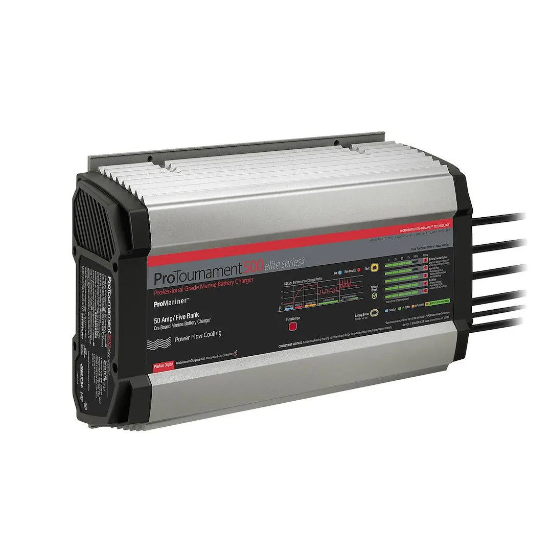 Pro Mariner ProtoTournament Elite 50 5 Bank Marine Battery Charger - Model 53505