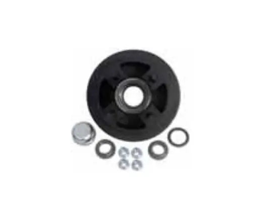 Dexter Axle 00817391 Hub & Drum 4 Volt - Heavy Duty Trailer Wheel Assembly