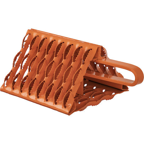 Buyers Prod Wheel Chock Grating Galvanized & OR - Durable Vehicle Safety Support