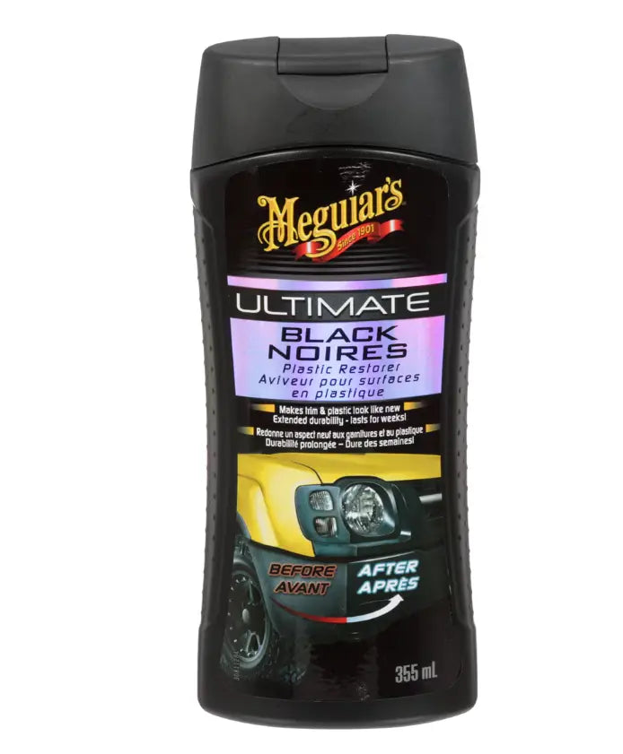 Meguiar's Wax Ultimate Black Plastic Restorer - 16 oz