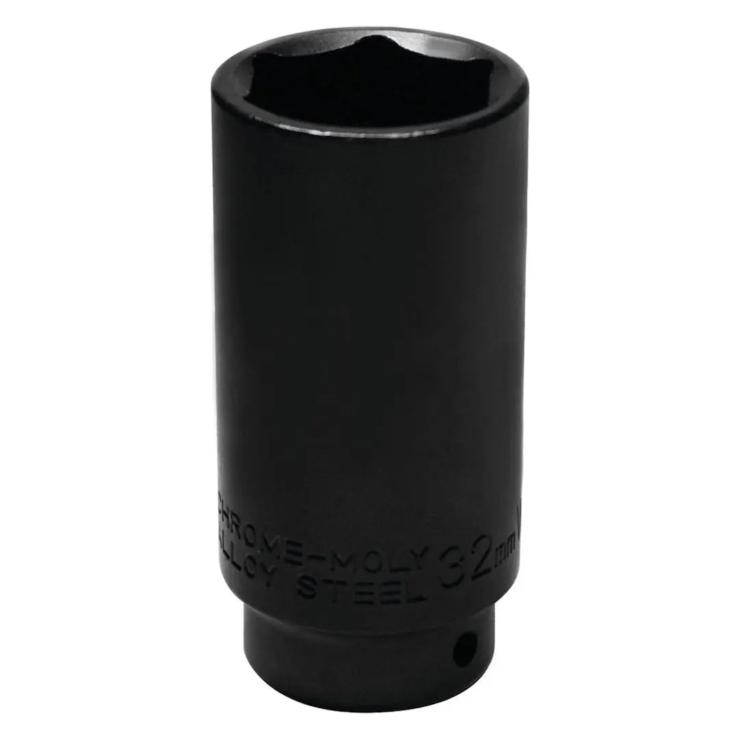 Perform Tool W155 Axle Nut Socket 32mm for Heavy-Duty Vehicle Maintenance