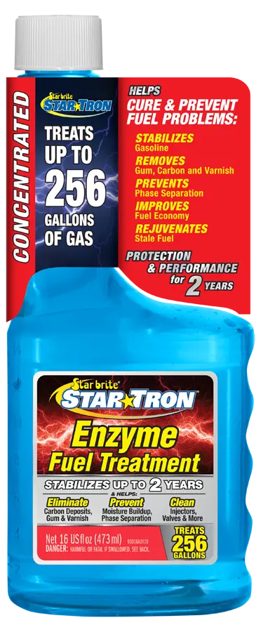 Star Brite Startron Fuel Additive 16 oz. - Improves Engine Performance & Fuel Efficiency