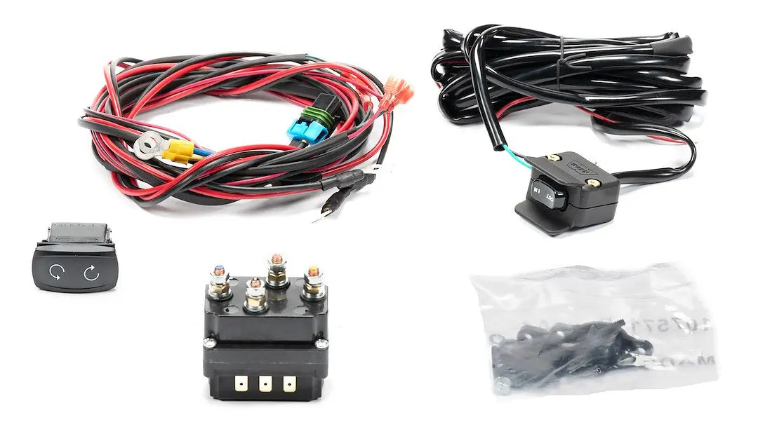 WARN Industries Power Pivot Wiring Kit (Part #108924) for Reliable Off-Road Vehicle Performance