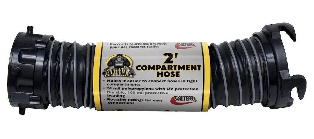 Vaterra LLC Silverback Compart Hose2' – Durable Flexible Hose for RV and Marine Applications by VALTERRA LLC