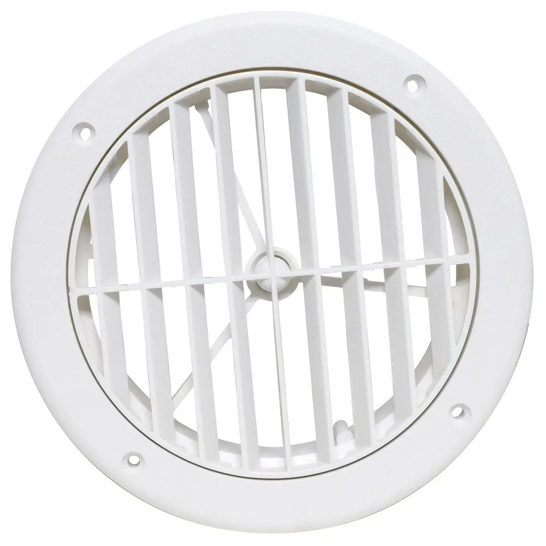 Valterra LLC A103363VP 5 ft Louvered Air Conditioner Vent with White Finish