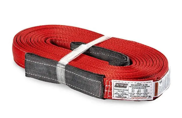 Factor 55 Standard Duty Tow Strap 30 ft x 2 in - Heavy-Duty Recovery Equipment