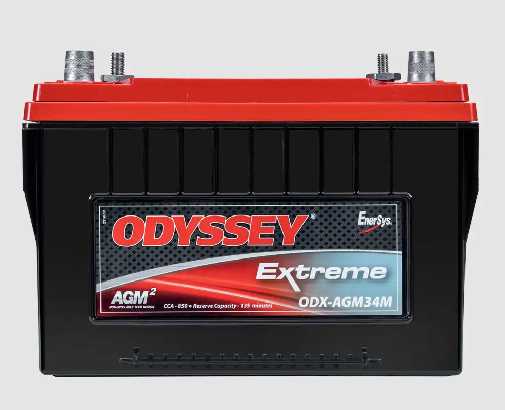 Odyssey ODXAGM34M 34M-PC1500 Marine Deep Cycle Battery