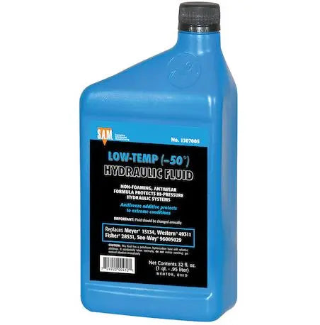 Buyers Prod Snowplow Hydraulic Fluid – 1 Quart Bottle, Part Number 1307005
