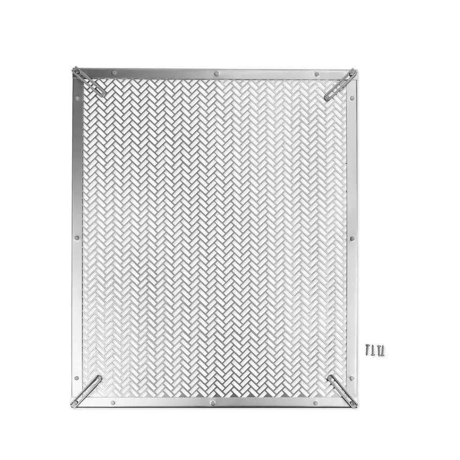 Camco Premium Aluminum Screen Door with Grille - Durable and Easy to Install by CAMCO