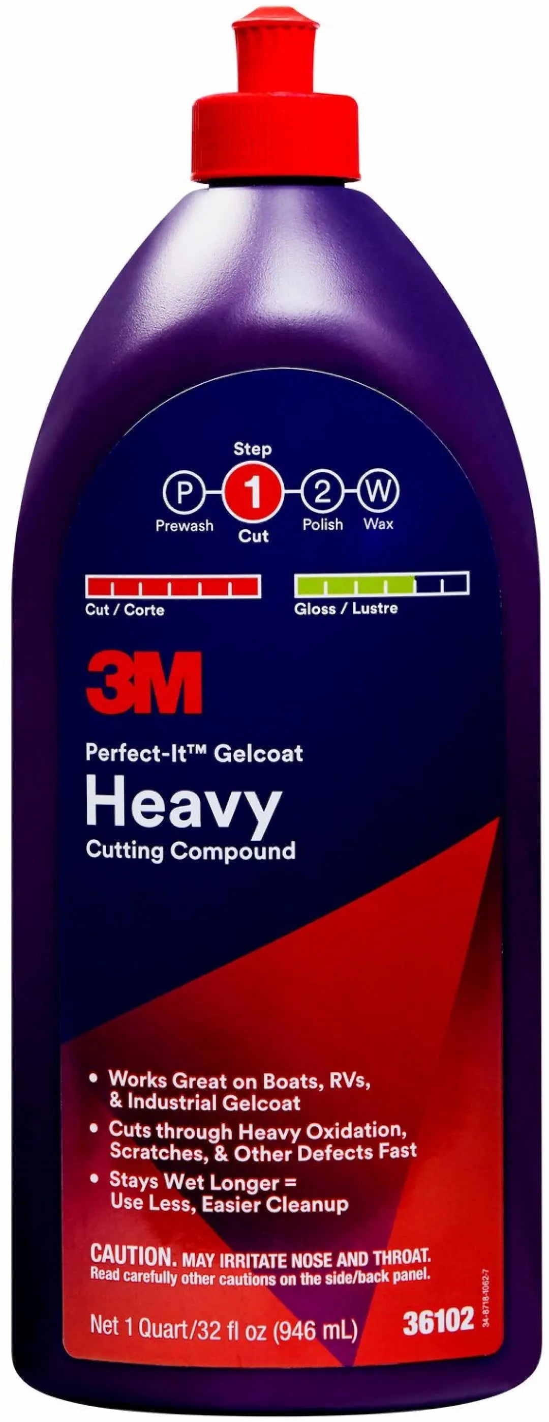 3M PRFCIT GLCOAT HC CMPD QT Part Number 36102