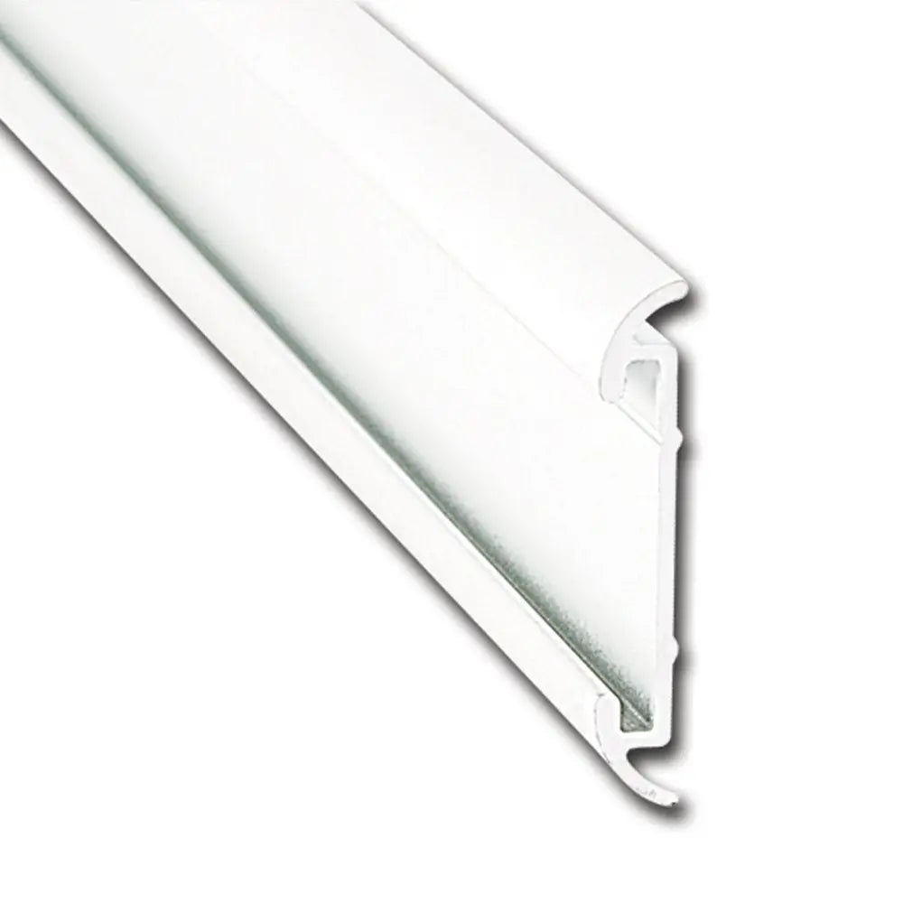 AP Products Flat Trim with P White, 8 Feet – Durable Trim for Automotive and Marine Applications