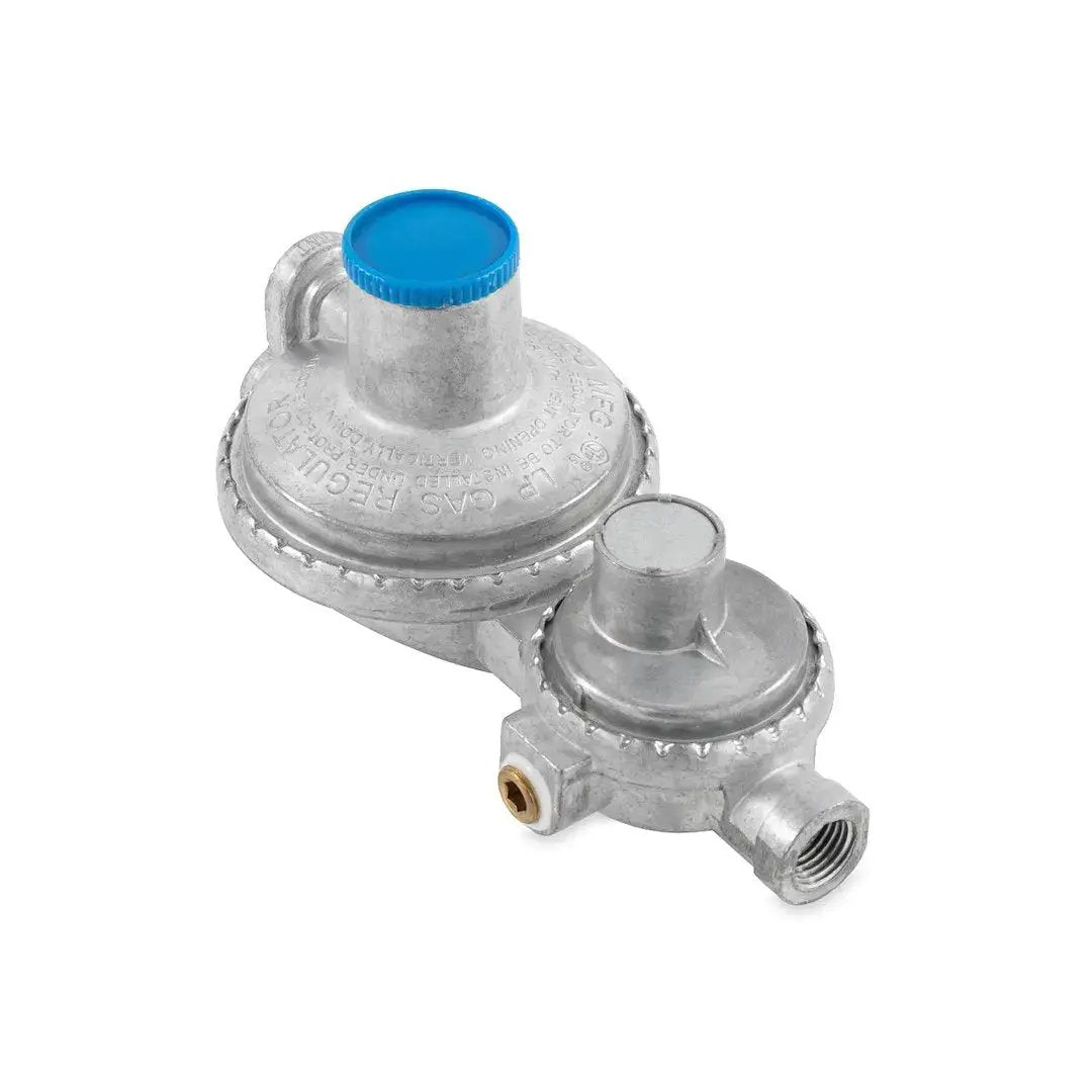 Camco 2 Stage Regulator Vertical Model 59313 for Gas Appliances by CAMCO