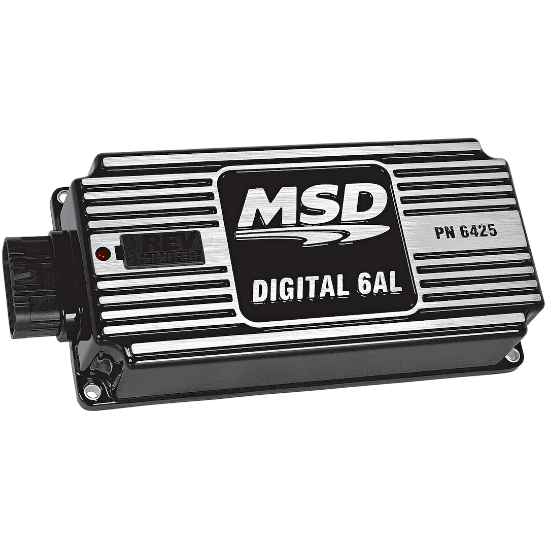 MSD Co. Black Digital 6AL with Rev Control (Part Number 64253)