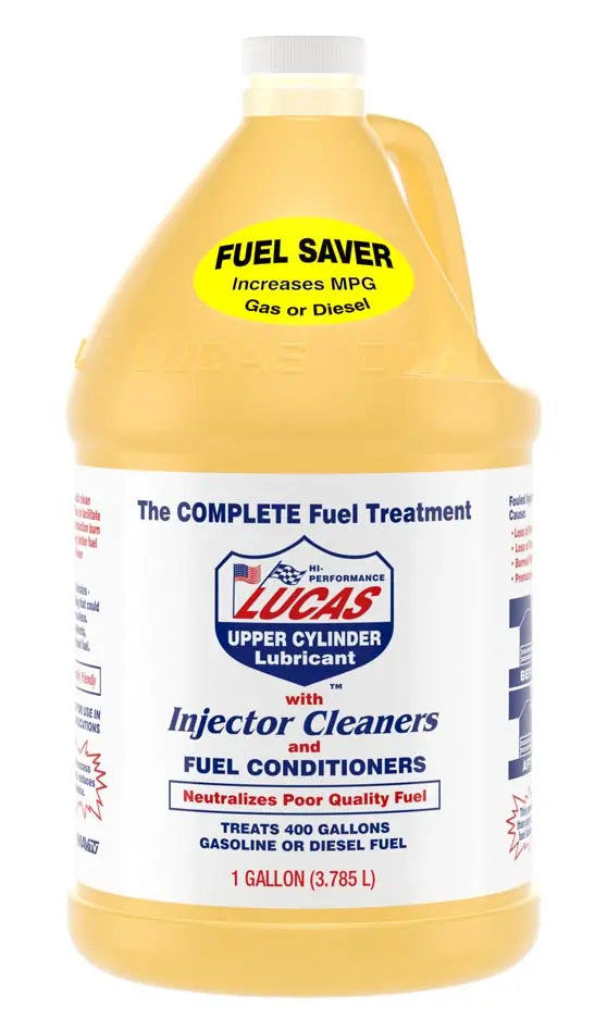 Lucas Oil 10013 Gallon Fuel Treatment for Improved Engine Performance