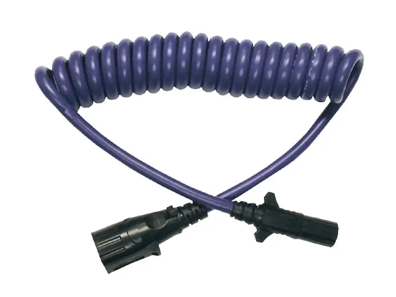 Blue Ox BX88254 7-4 Way Coiled Trailer Wiring Harness