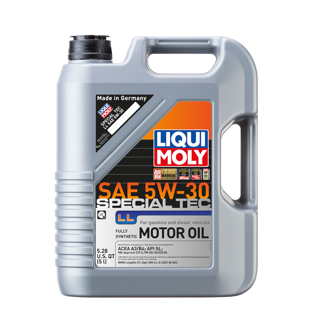 LIQUI MOLY Special Tec LL 5W-30 Synthetic Motor Oil - 1 Quart Container
