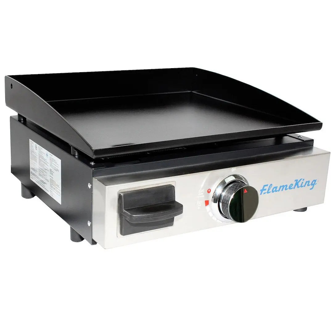Flame King YSNFMHT200 Flat Top Propane Cast Iron Grill