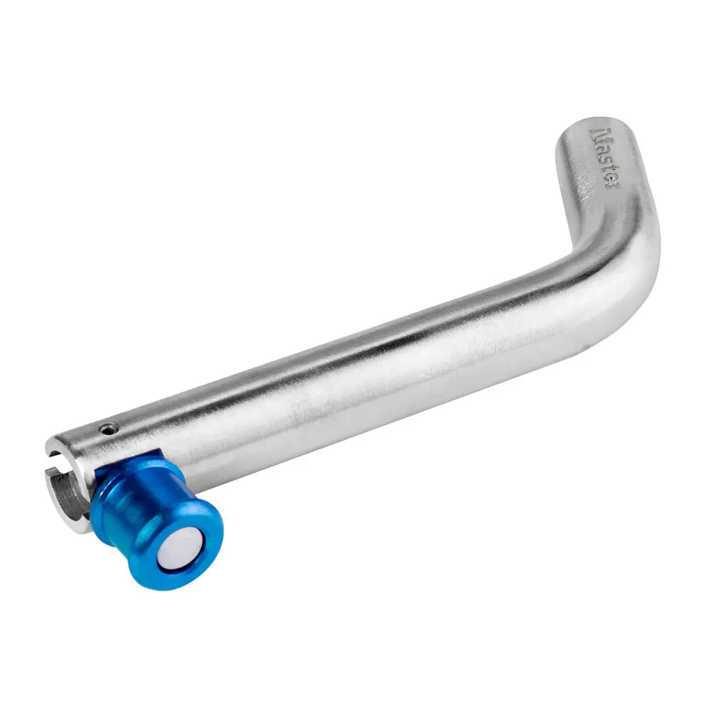 Master Lock PVT Lock Hitch Pin with 5/8 Inch Diameter - Stainless Steel (Part #1465DAT)