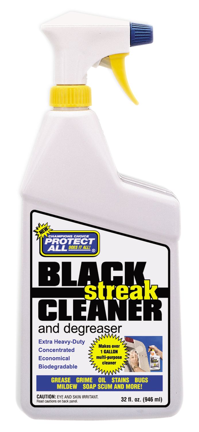 DAVE CARTER 54128 Black Streak Cleaner Gallon - Heavy-Duty Exterior Surface Cleaner