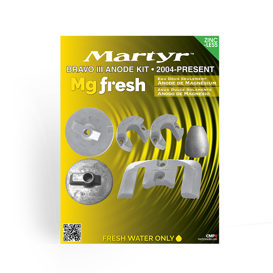 CMP Group Mercury Bravo 3 Outboard Engine Kit (2004-Present) - Part Number BRAVO3KITM