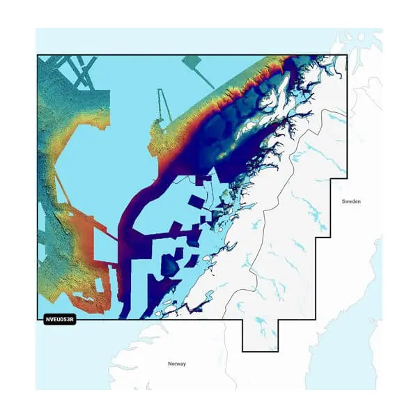 Garmin Carto Norway Trondheim to Tromsø Mapping Data - Part No. 010C125200