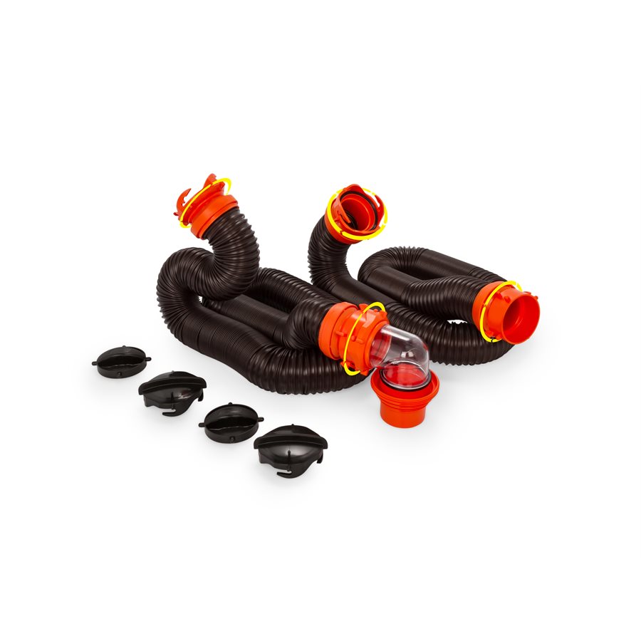 Camco 39741 Rhinoflex 20' RV Water Hose with Swivel Fittings