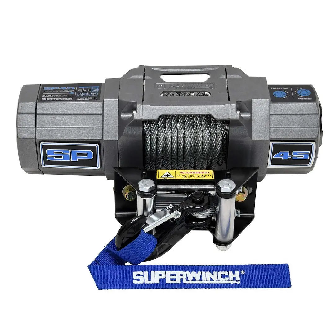 Superwinch 1145240 4,500 lbs. 12V DC Winch with 15/64 in x 40 ft Synthetic Rope