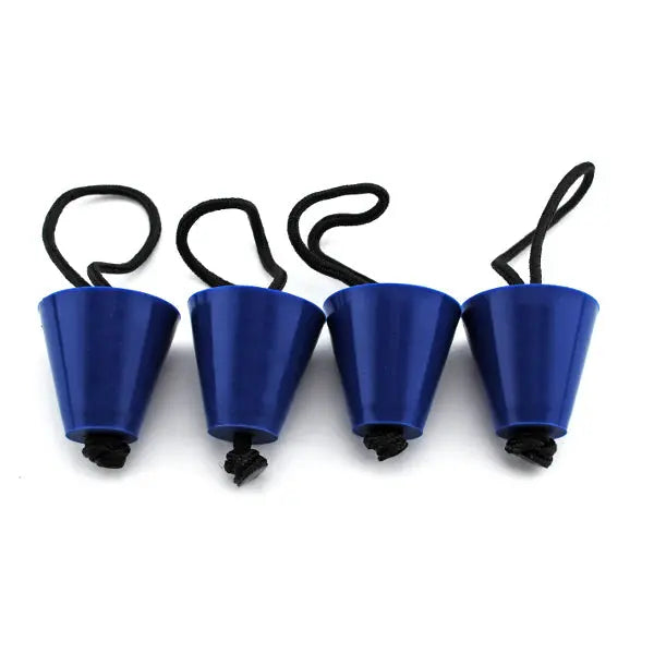 YAKGEAR Universal Scupper Plugs (4 Pack) - Durable Marine Drainage Accessories