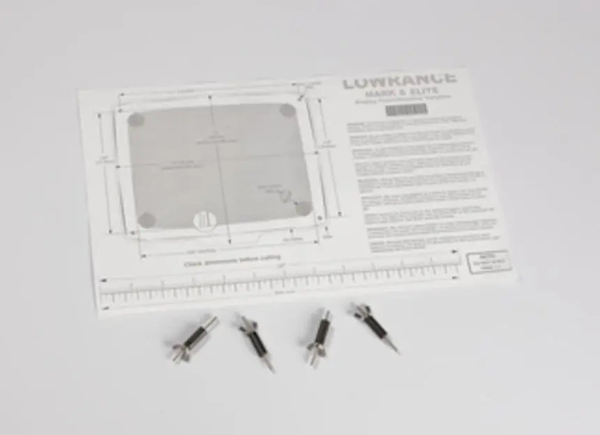 Lowrance FM-ME5 Flush Mount Kit for Mark and Elite Series Fish Finders
