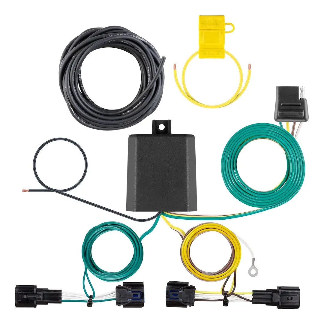 CURT Manufacturing Custom Wiring Harness 4-Way Flat Outlet (Part Number 56490)
