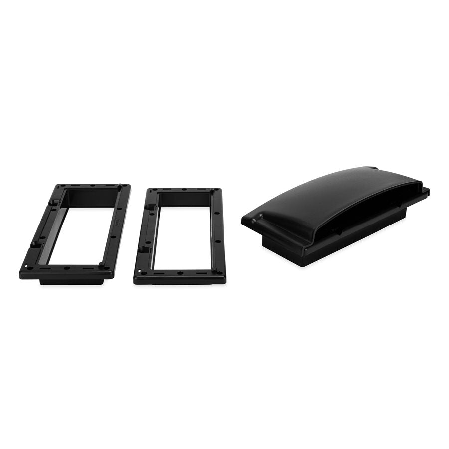Camco RV Range Hood Vent Replacement in Black - Part #42493
