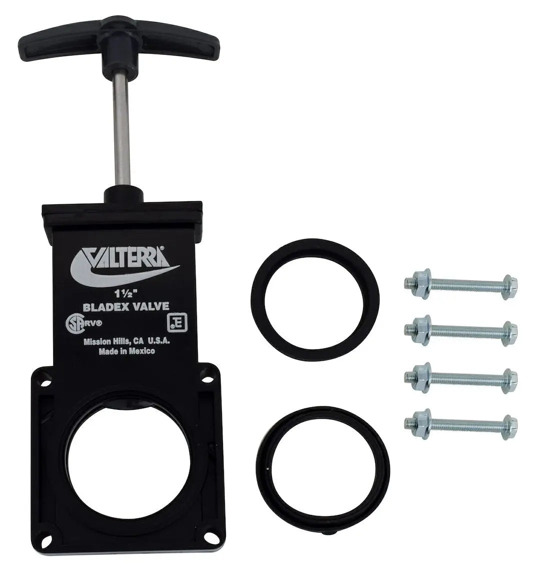 Valterra LLC Waste Valve Body 1.5' Bladex T1001VP for RV and Marine Applications