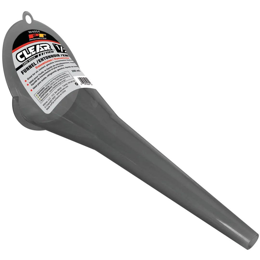 Perform Tool W4054 Clear View Long Reach Funnel 1/2 Inch Pi