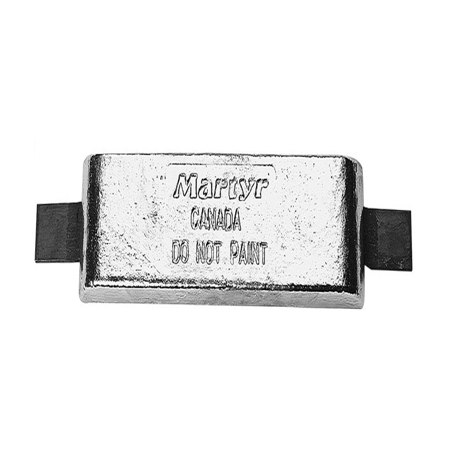 CMP Group ZN Semi-Strip Weld-On Aluminum Strap 6 x 1.5 Inches