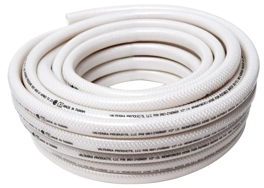 Valterra LLC Clear Tubing 1/2 inch ID x 50 feet - Durable and Flexible Plumbing Supply
