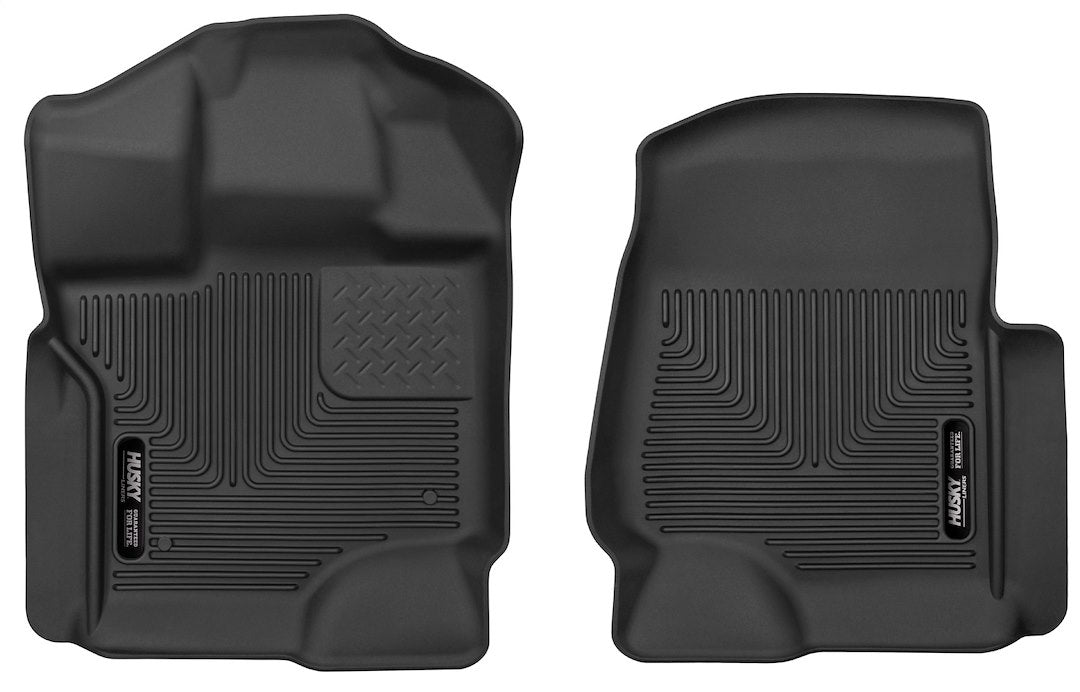 HuskyLiner 18361 Front Floor Liners for 2015-2023 Ford F-150 Crew and Super Cab Models