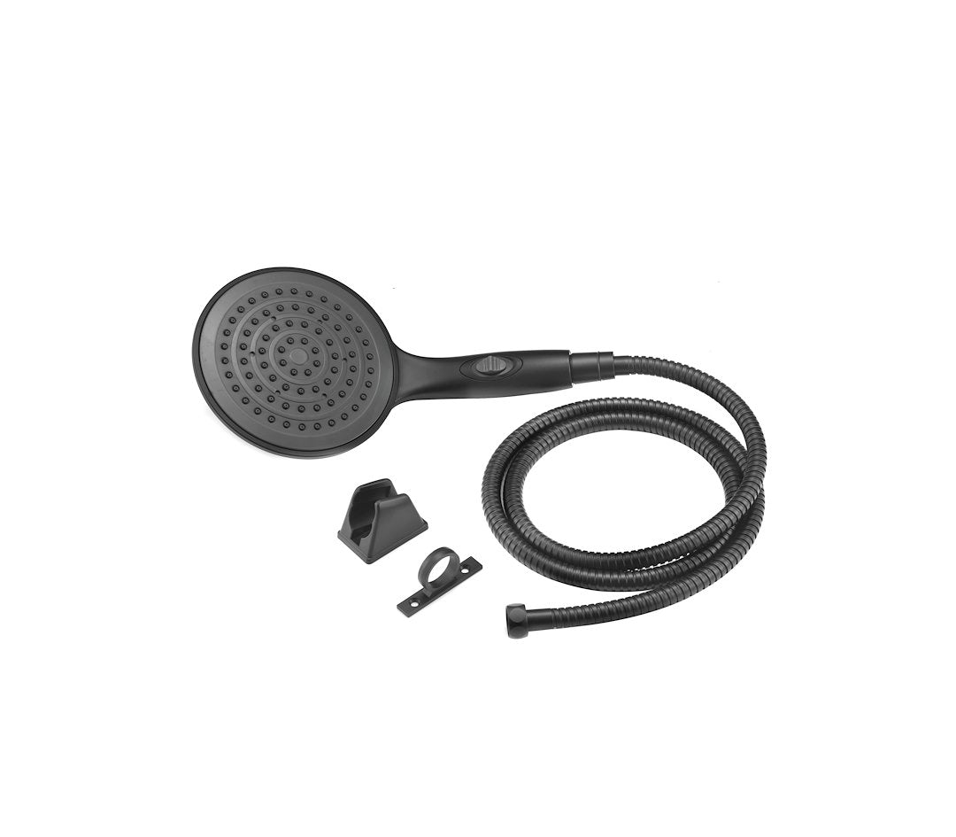 DURA FAUCET Luxury 6 ft Rain Shower Wand & Hose Kit - Model DFSA434KMB