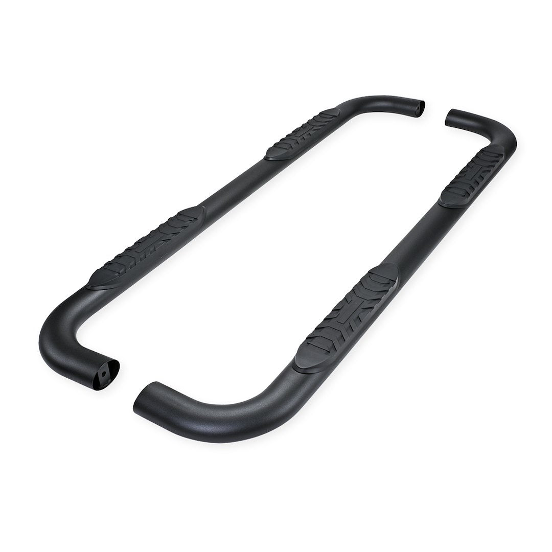 TRAILFX 4' Oval Bent Ram 1500 Quad Black Bed Rail - Fits 2019-2025 Ram 1500