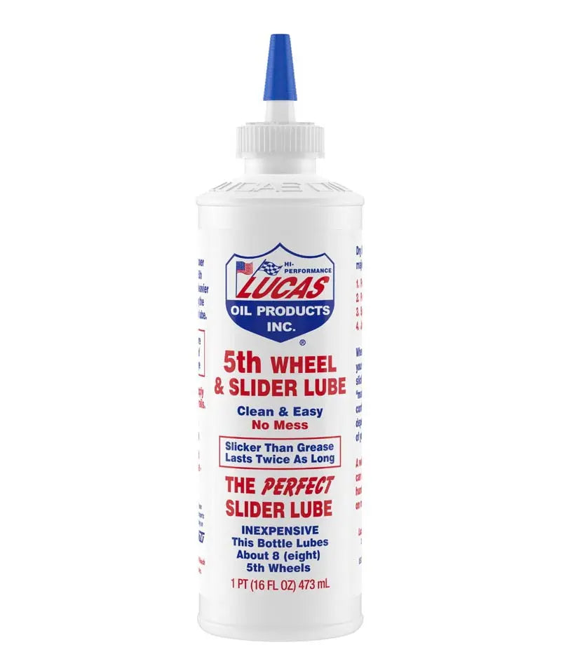Lucas Oil 10030 Fifth Wheel Lube - Heavy-Duty Trailer Hitch Lubricant