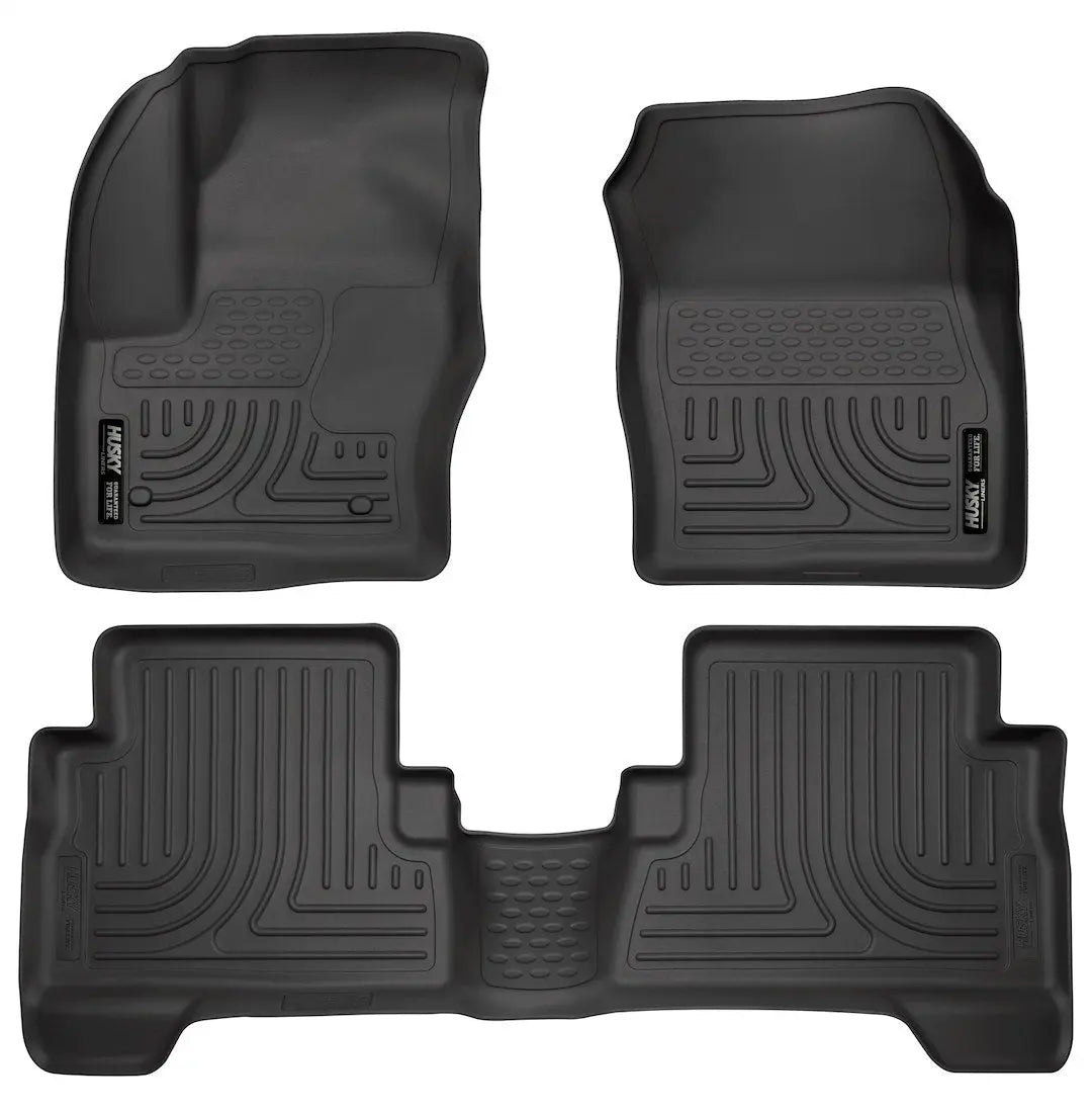 Husky Liners WB Front & Second Row Floor Mats for 2013-2017 Ford Escape and C-Max