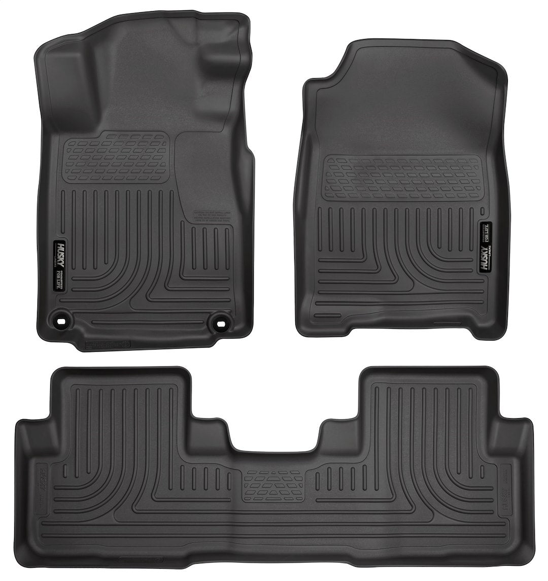 HuskyLiner W.B. Honda CRV 4-Piece Black Floor Mat Set (Part #98451)