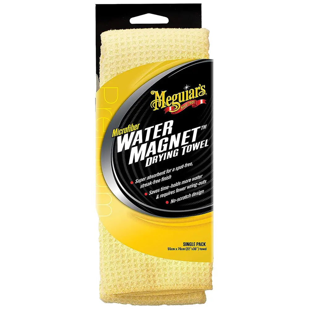 Meguiar's Water Magnet Drying Towel X2000 - Ultra-Absorbent Car Drying Towel for Quick and Safe Vehicle Drying by MEGUIARS WAX
