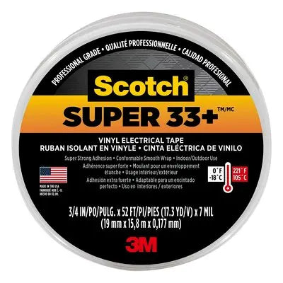 3M Vinyl Electrical Tape - Part Number 06132, 1 Roll