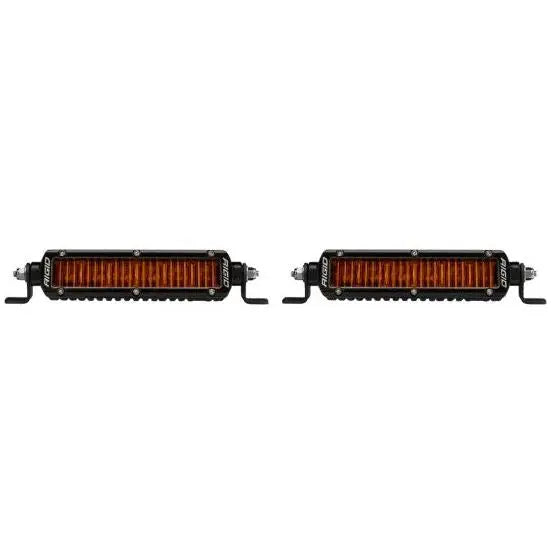 Rigid Industries SR-Series SAE 6 Inch Amber LED Light with Amber Pro