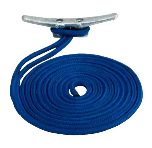 Sea Dog Double Braided Nylon Dock Line - 15 ft, Heavy-Duty Marine Rope