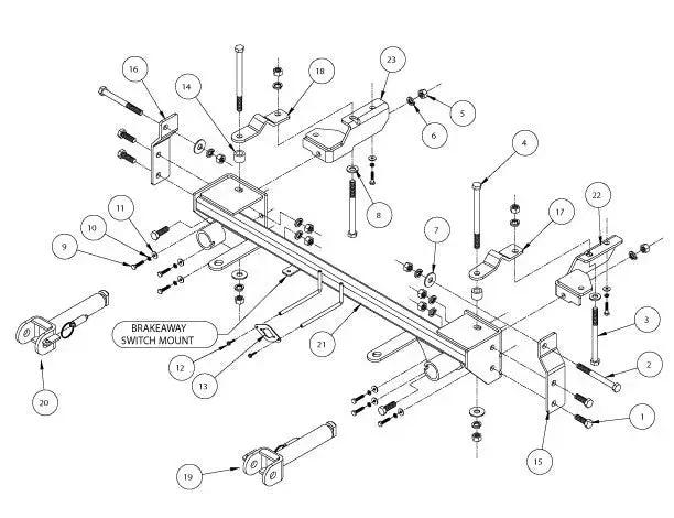 Roadmaster EZ5 Bracket for 2016-2017 Mazda Miata by ROADMASTER