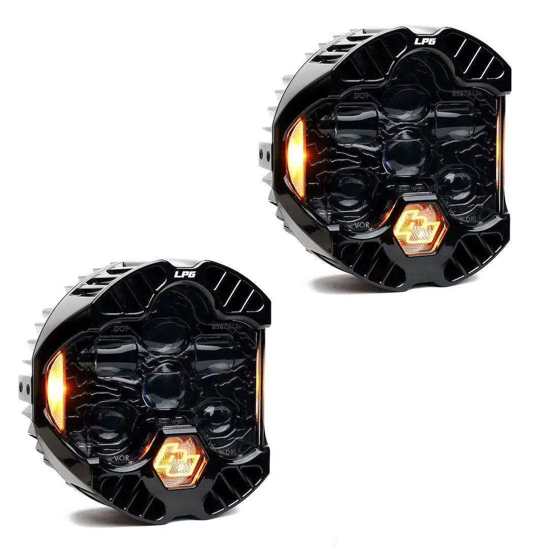 Baja Designs DOT LP6 Pair LED Amber Daytime Running Lights (Part No. 187802)