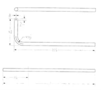 CUMMINS NW 04600952 Tailpipe for Heavy-Duty Diesel Engines
